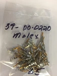 39-00-0220 Molex Conn Pin 18-24awg Crimp Gold 65 Pcs. Fixed Price $12.80.