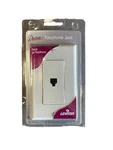 Leviton 5680-a Decora Telephone Jack Wall Plate Almond 6p4c 5 Units. Fixed Price $30.79.