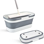 Goderewild Collapsible Plastic Bucket With Wheels 12l (3.17 Gallon) For House Cl. Fixed Price $28.01.