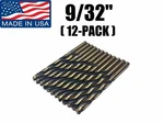 (12-pack) 9/32" 05720 Norseman / Viking Usa Drill Bit Super Premium High Speed. Fixed Price $37.79.