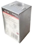 Red Dot Rihd31 Outlet Box Deep 1/2" 3 Hole Silver. Fixed Price $14.99.
