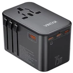 Universal Travel Adapter, Vintar 75w Gan International Power Small, Black. Fixed Price $66.68.