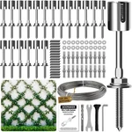Wire Trellis For Climbing Plants Outdoor, 20-set Wall Kit With 1.... Fixed Price $95.64.