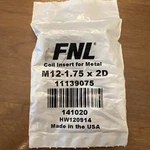 Fnl M12-1.75 X 2d Coil Insert Lot(12), New, Free Shipping. Fixed Price $30.00.