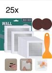 Mckanti 14 Pack Drywall Patch Kit - 4/6/8 Inch With Self-adhesive Mesh, Heavy Du. Fixed Price $400.00.