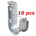 10 Pack - 2" Caddy Cat32hp24sm J-hook Hammer-on Flange Beam Clamp Cable Hanger. Fixed Price $109.95.