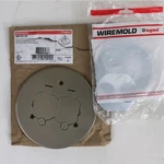 **3pcs** Wiremold 895tcal-nk Round Carpet Duplex Flange Nickel Finish. Fixed Price $99.99.