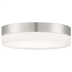 Satco Nuvo Pi 62-560 14" Led Flush Mount Light 25w 120-227v Brushed Nickel Cct. Fixed Price $227.99.