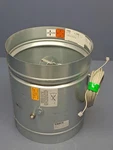 Ruskin - Fdr25 12" Round Galvanized Steel Fire Damper W/cable New. Fixed Price $129.95.