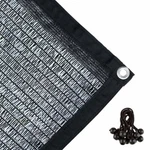 Agfabric 40% Sunblock Shade Cloth With Grommets For Garden Patio Plants, Black. Fixed Price $25.33.