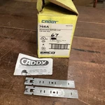 Caddy Erico 766a Adjustable Support Clip Far Side Box (lot Of 67). Fixed Price $28.00.