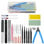 Wmycongcong 29 Pcs Model Tool Kit Modeler Basic Tools Craft Set Hobby Buildin.... Fixed Price $25.04.