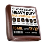 Whiteduck 12x16 Super Heavy Duty Poly Tarp 16 Mil Thick Waterproof Outdoor Cover. Fixed Price $54.48.