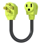 Aoweitour Welder Plug Adapter,nema 14-50p To Nema 14-50p/6-50r/1.5ft, Green. Fixed Price $35.94.