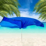 Sail Shade Full Size Beach Sun Wind Powered Brand New. Fixed Price $39.99.