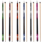 Gse 58" 2-piece Canadian Maple Billiard Pool Cue Sticks For House/bar(6 Colors). Fixed Price $39.99.