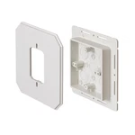 8081f Siding Box Kit For Fixtures And Receptacles, Cover With Flanges, White. Fixed Price $20.99.