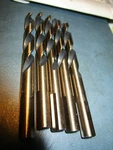 11/32" Hi-moly 135 Split Point Black & Gold Mechanics Drill Qty 5. Fixed Price $30.00.