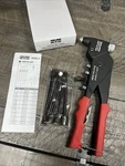 Marson Swivel Head Rivet Nut Setter Srn-2 Klik Turn Mandrels And Nosepiece. Fixed Price $43.00.