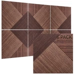 To-th Acoustic Panels For Wall And Ceiling - 6 Pack Red Sandalwood. Fixed Price $142.39.