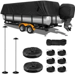 1200d Pontoon Boat Cover With Support Poles 2 Pack, Heavy Duty Pont... Fast Ship. Fixed Price $240.99.