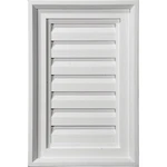 Ekena Millwork 15"w X 15"h 2 1/4"p, Vertical Gable Vent Louver, Non-functio.... Fixed Price $98.99.