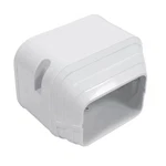 4" W Duct End, Decorative Pvc Line Set Cover Kit Parts Accessories For Ductle.... Fixed Price $22.39.