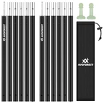 Tent Poles For Tarp, Avoforest Camping Tarps Adjustable Aluminum C.... Fixed Price $36.97.