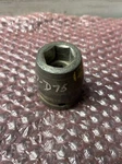 Armstrong 3/4" Drive 13/16" Impact Socket 21-026 Usa. Fixed Price $7.50.