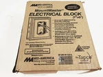 Mid-america Mountmaster 7" X 8" Vinyl Electrical Mounting Block Moss 300 2pk. Fixed Price $8.77.