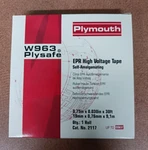 Plymouth W963 Plysafe Epr High Voltage Tape, .75 X .030" 30. Fixed Price $8.20.