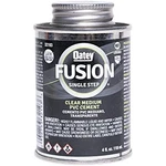 Oatey 321935 Fusion One-step Medium-bodied Cement, 4 Oz, Pvc Clear. Fixed Price $19.86.