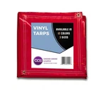 Ccs Waterproof Vinyl Tarp Heavy Duty Tarpaulin With Rustproof Grommets F. Fixed Price $202.69.