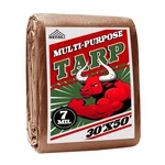 Tarp 30x50 Ft 7mil Waterproof Uv Resistant Grommets Green Brown Mvpnet Durable. Fixed Price $179.99.