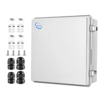 Ip67 Waterproof Outdoor Junction Box 13"x13"x5.1" Grey Abs Electrical Enclosure. Fixed Price $55.99.