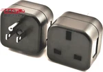 Vct Vp18 Uk To Usa Plug Adapter Converts 3 Pin British Prong Grounded. Fixed Price $13.09.