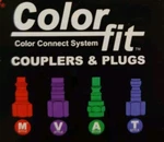 Milton 778ac-20 Colorfit Plugs, A-style Green, 1/4" Npt Female, 20ea Pneumatic. Fixed Price $15.00.