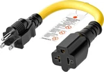 4-in-1 12awg 15 Amp Household Ac Plug To 20 T Blade Adapter Cable, Nema 5-. Fixed Price $14.95.