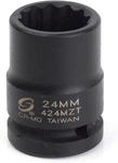 Sunex 424mzt 3/4-inch Drive 24-mm 12-point Thin Wall Impact Socket One Size. Fixed Price $36.99.