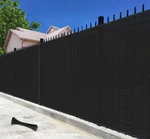 Bynbbur 4x20' Black 90% Privacy Fence Screen Netting Windscreen Uv Block. Fixed Price $41.49.