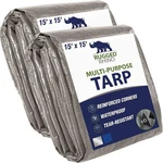 Rugged Rhino Heavy Duty Waterproof Tarp, 15x15, 2 Pack, Uv And Tear Resistant.... Fixed Price $70.17.