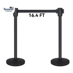 Crowd Control Barriers With 16.4' Retractable Belt 2pack Stainless Steel Stanchi. Fixed Price $144.71.