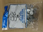 Mitek Pc58-bmc Steel Plywood Clips 5/8in (10 Bags, 25 Per Bag). Fixed Price $35.00.