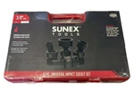 Sunex 12pc 3/8" Sae 12pt Universal Impact Sockets Tools Set Standard 3690. Fixed Price $129.97.