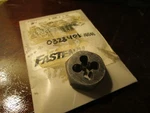 M8-1.25 X 3/8" Carbon Steel Hex Die. Fixed Price $10.00.