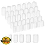 Uxcell Round Rubber End Caps, 3-11mm, Clear, Screw Protectors, 100 Pcs. Fixed Price $20.00.