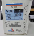 Duo Bloc Bbl-0030 2 Valve Body Pvc Standard Soc/thd Elastomer Fpm. Fixed Price $39.99.