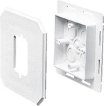 8081f Siding Box Kit For Fixtures And Receptacles, Cover With Flanges, White. Fixed Price $21.90.