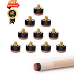 Gse Games & Sports Expert 10 Pieces Of 12mm Billiard Cue Tips, 12mm, Black. Fixed Price $12.99.