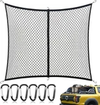 Highly Elastic Cargo Net - Heavy-duty Truck Bed 4ft X 4ft, Black. Fixed Price $20.90.